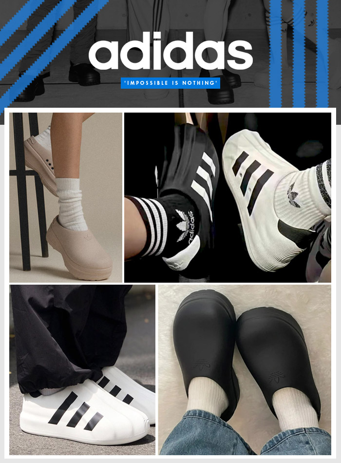 ADIDAS(아디다스) [아디다스] 아디폼 스탠스미스 뮬 털 슬리퍼 IF6969 | 신세계V
